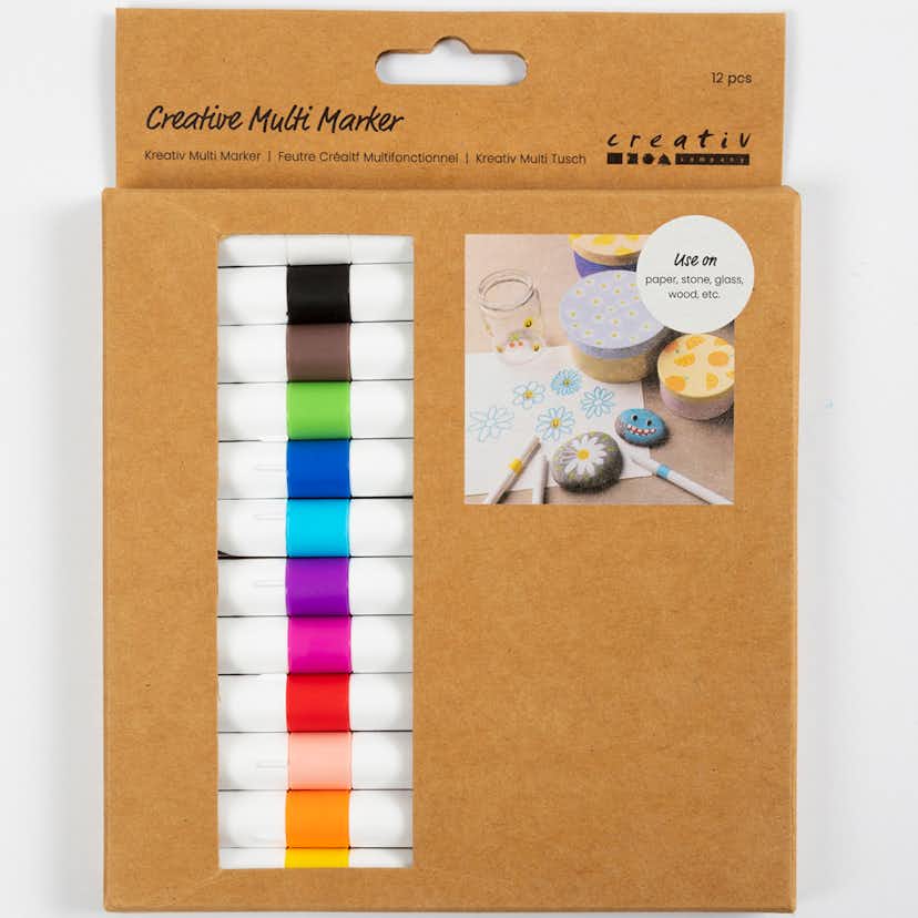 Tuschpennor Creativ Company 12st 4mm