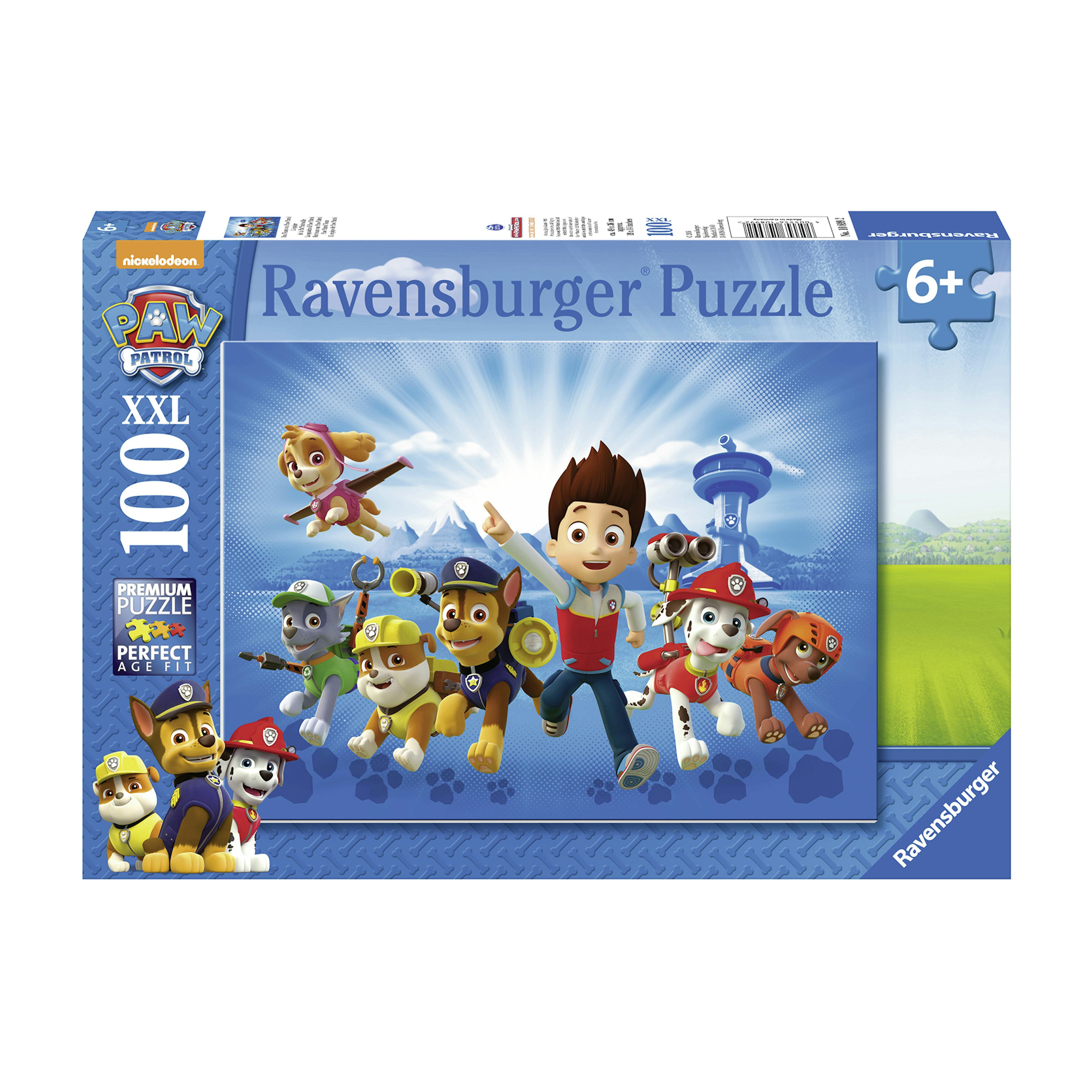 Pussel Ravensburger Paw Patrol 100 XXL Bitar för Barn
