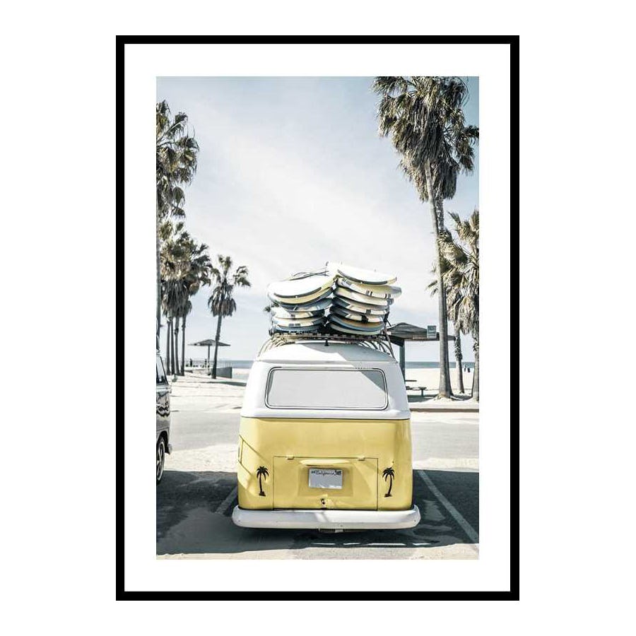 Poster Gallerix Venice Beach Surf Van