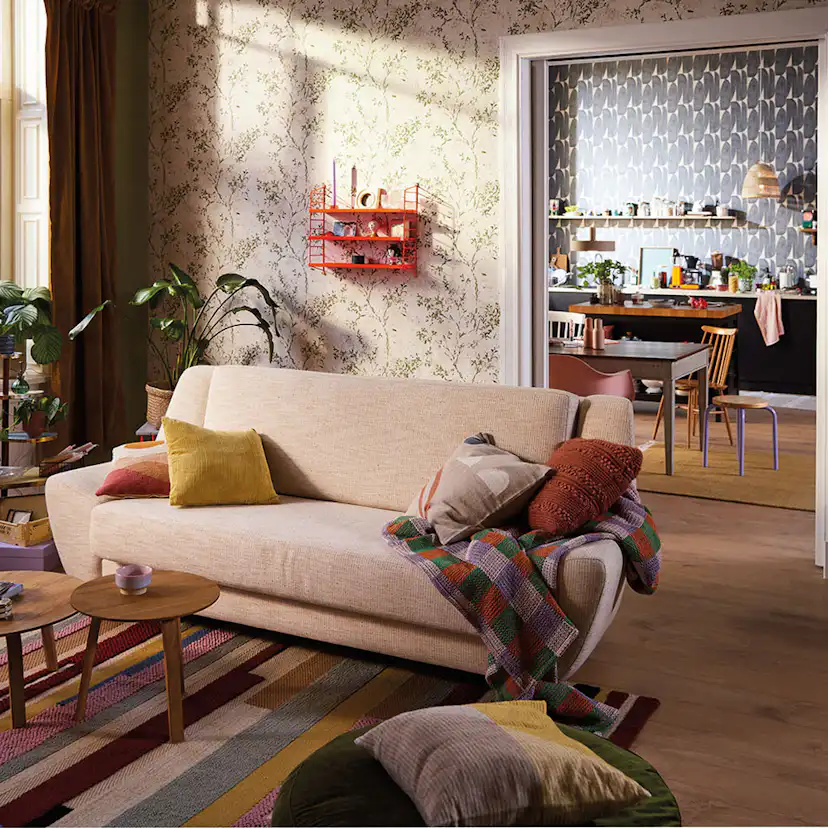 Tapet AS Creation Stories of Life 39650-4 Non Woven, Mönstrad Grön