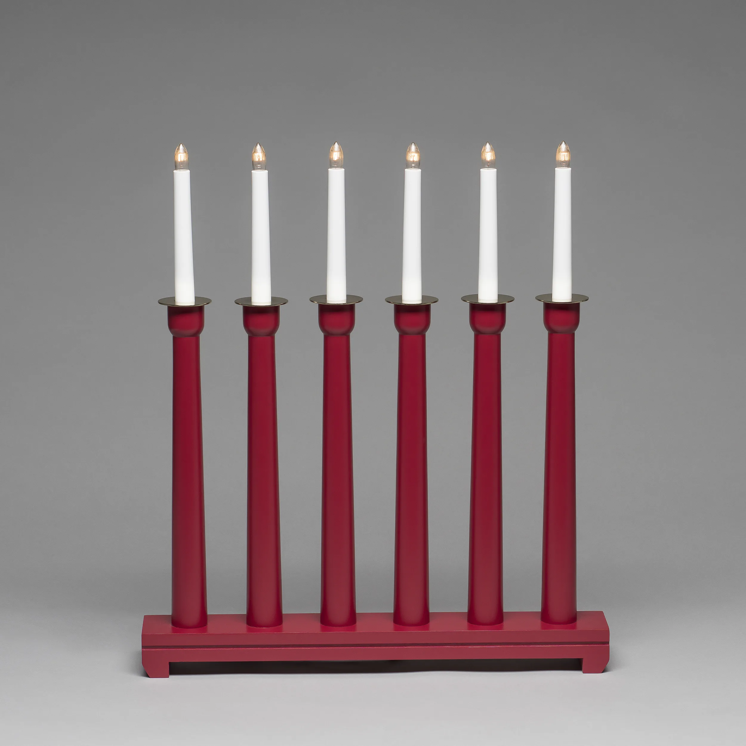 Adventsljusstake Gnosjö Konstsmide 6L Trä