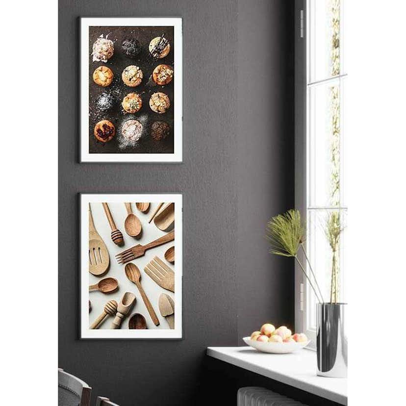 Poster Gallerix Wooden Kitchen Tools