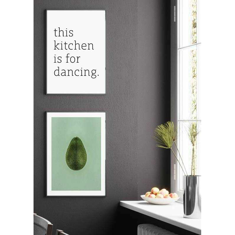 Poster Gallerix Kitchen Is For Dancing