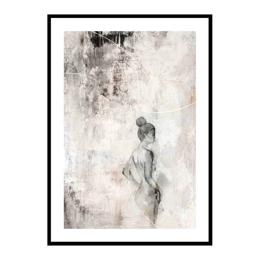 Poster Gallerix Watercolor Lines No2