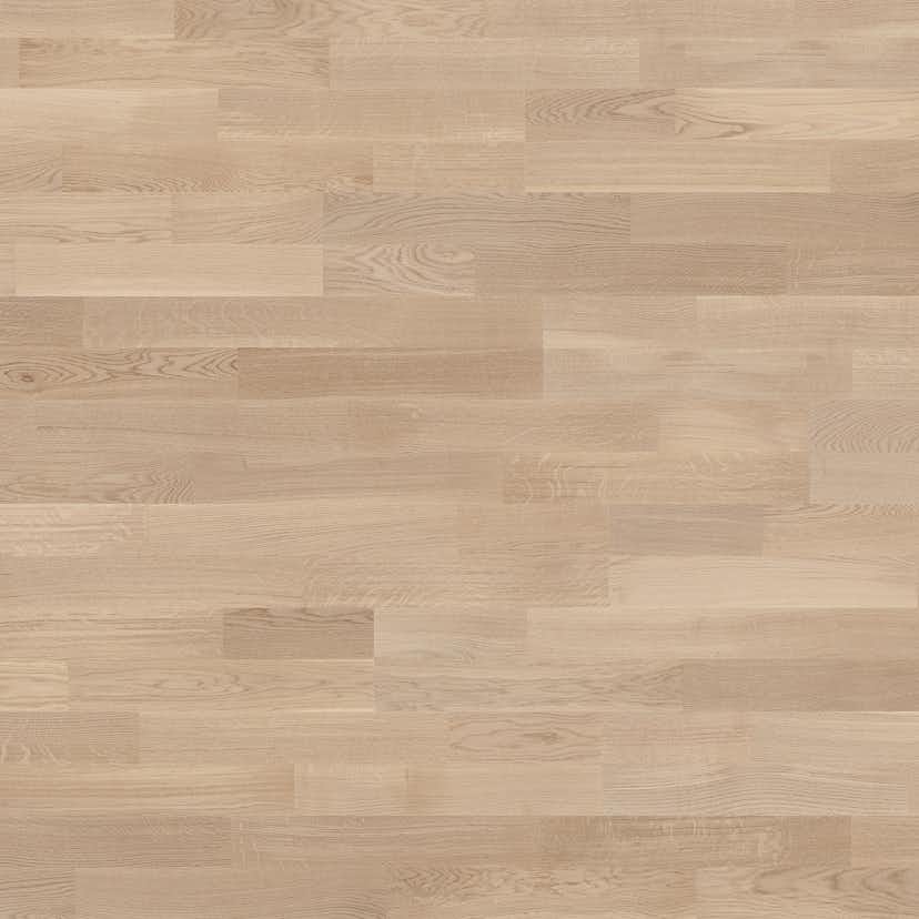 Trägolv Tarkett Shade Cream White Ek, 2-Stavs Parkettgolv