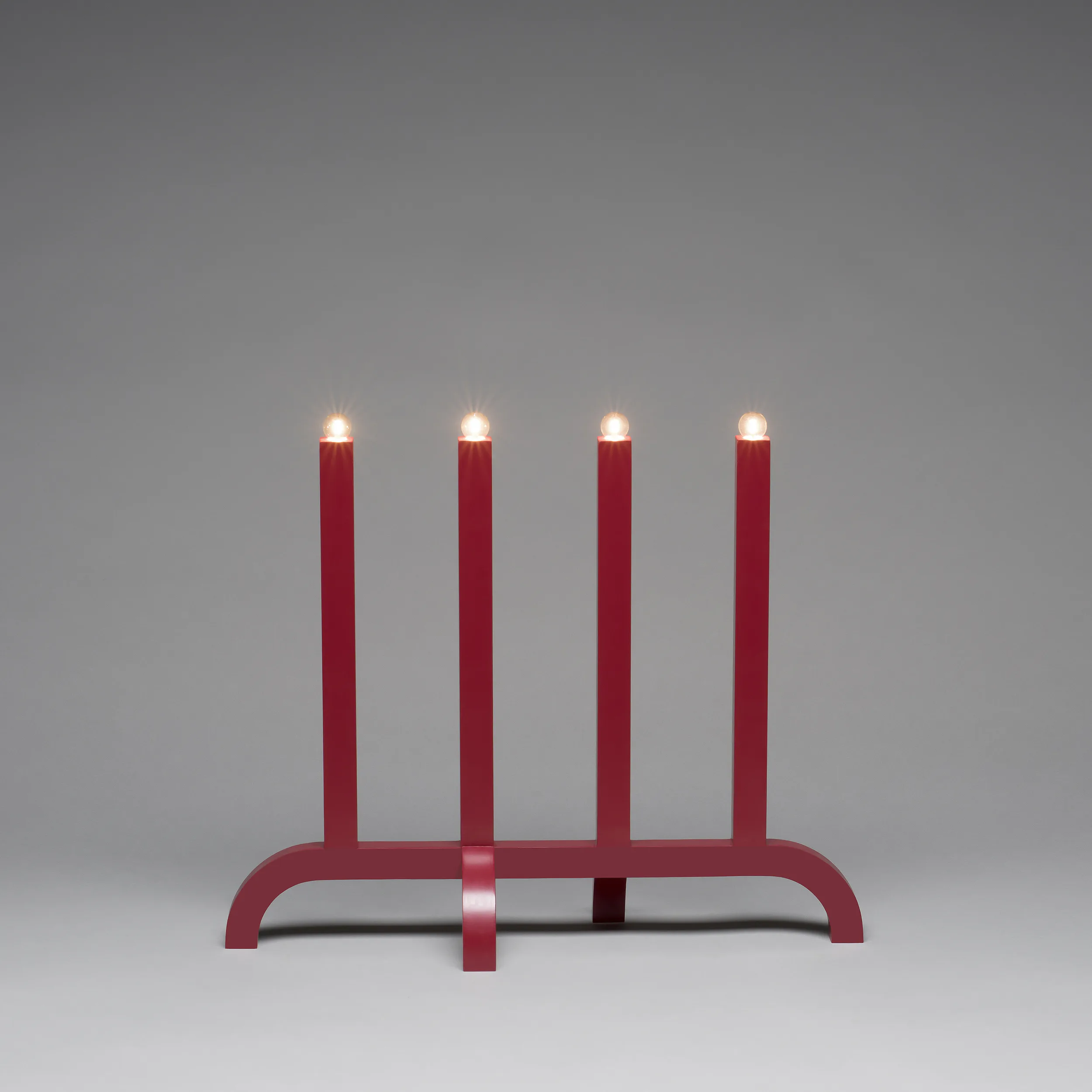 Adventsljusstake Gnosjö Konstsmide 4L Trä