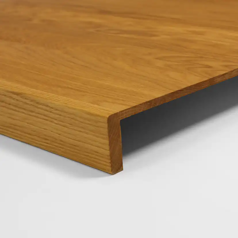 Trapprenovering Herrljunga Ledstångsfabrik Oljad Ek Dubbelsteg