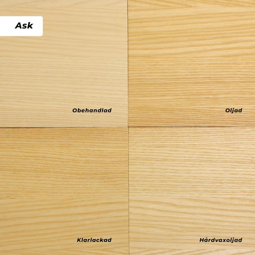 Trapprenovering Herrljunga Ledstångsfabrik Sättsteg Hårdvax Ask