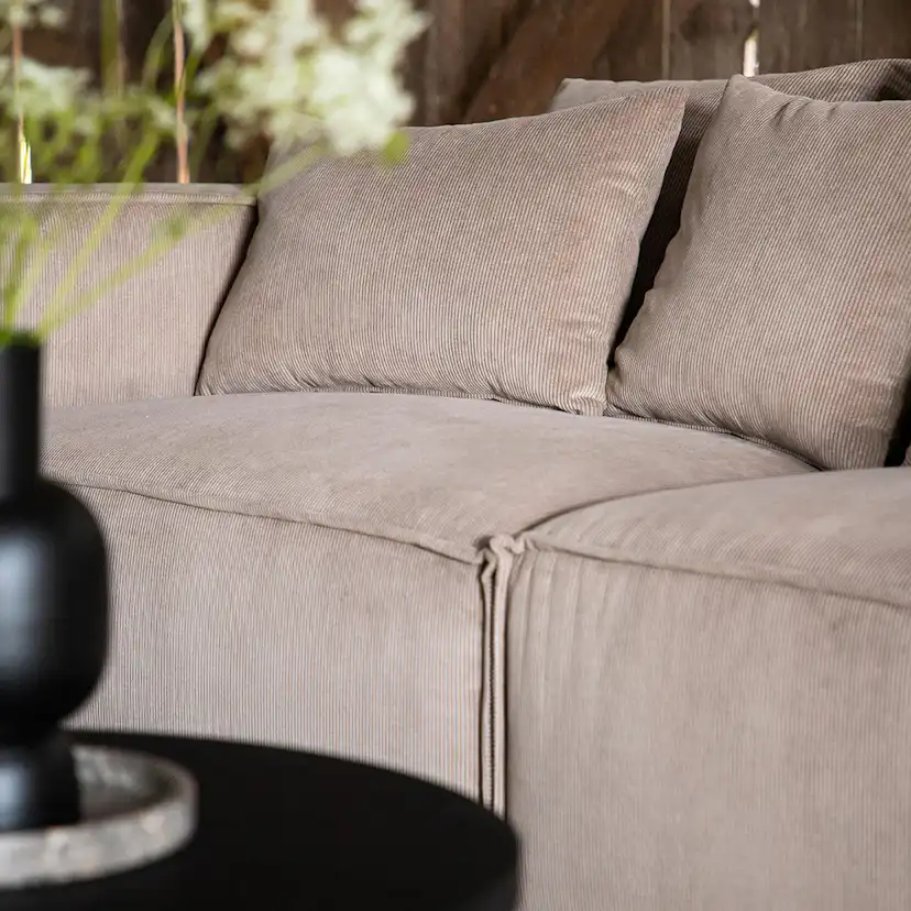 Soffa Vind Gillholmen Manchester Brun 3-Sits