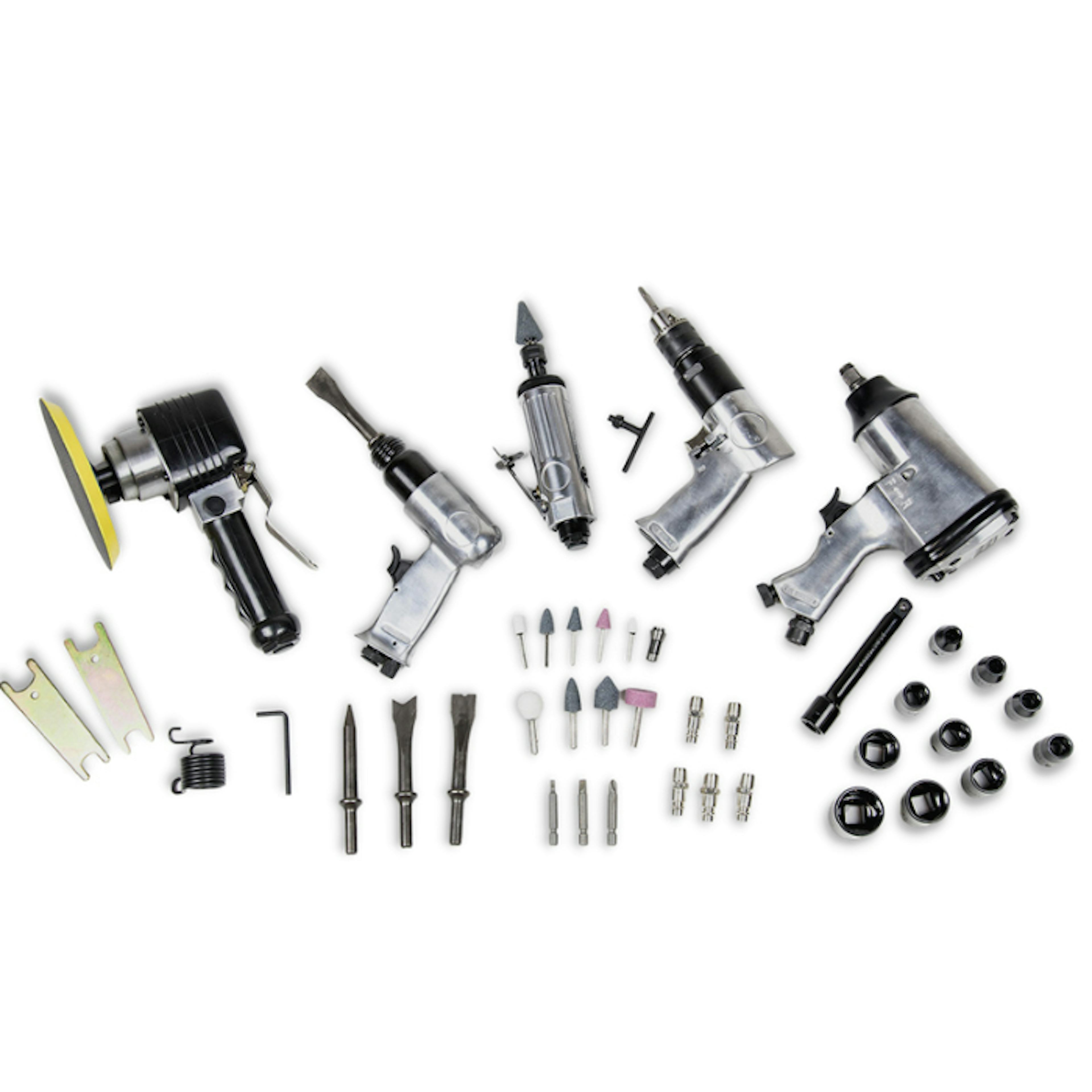 Tryckluftsdriven HawkVerktygssats 50 delar