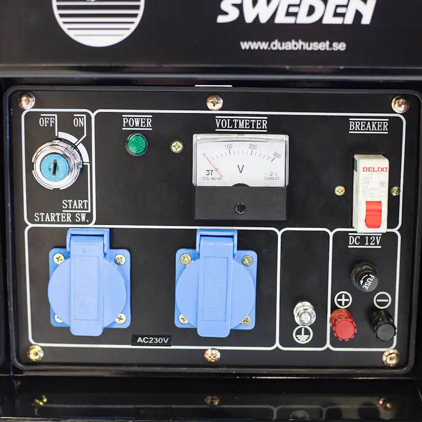 Elverk Duab-Power MDG6000CLE 1-fas Diesel