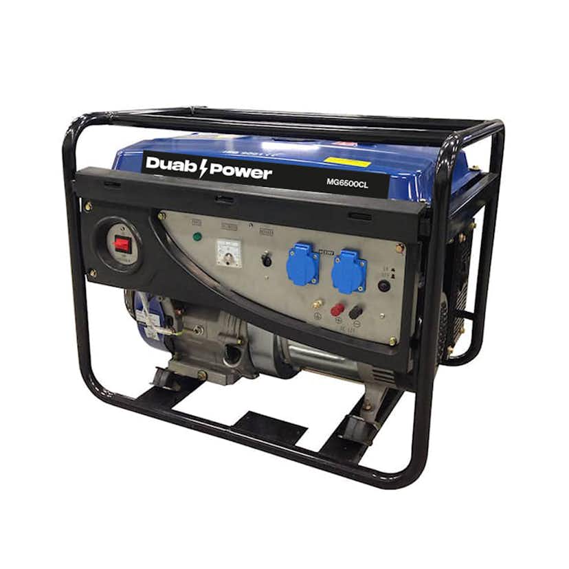 Elverk Duab-Power MG6500CL 1-fas Bensin