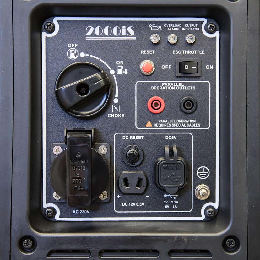 Elverk Duab-Power LT2000IS Parallell med Inverter