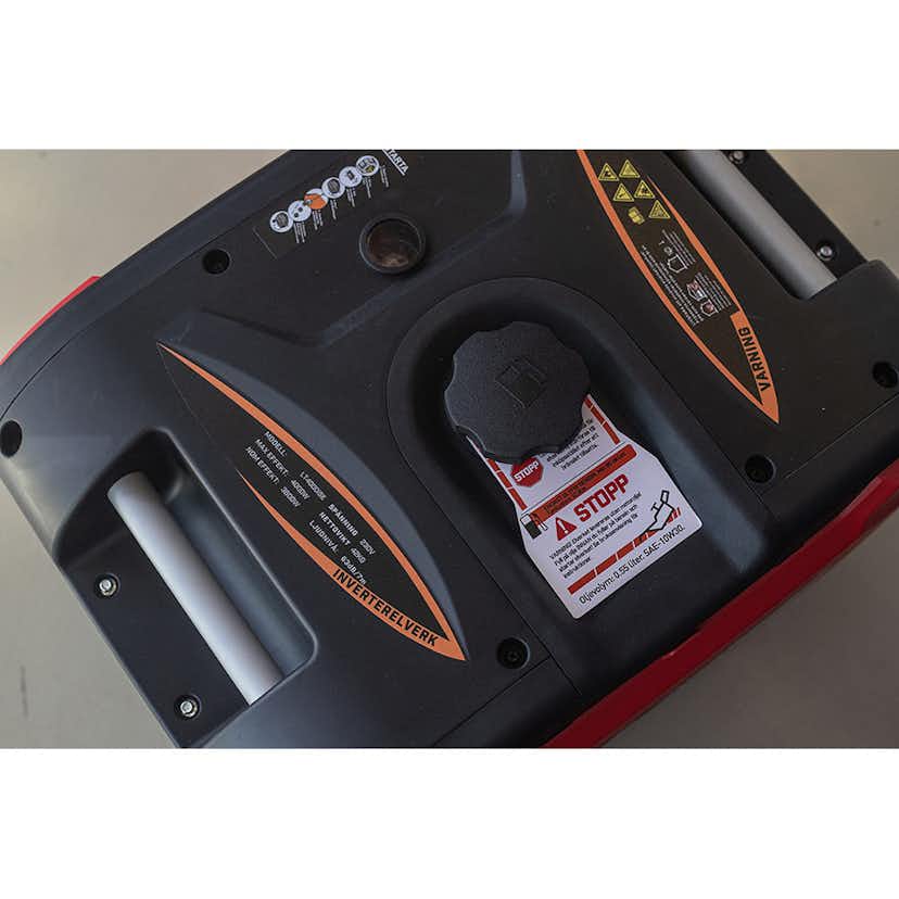 Elverk Duab-Power LT4000IS Parallell med Inverter& Elstart