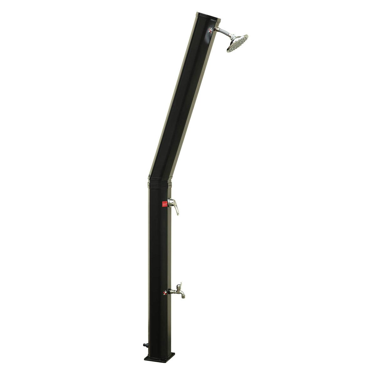 Utedusch Demerx Sunny 35 Edge Soluppvärmd Trädgårdsdusch med Takdusch