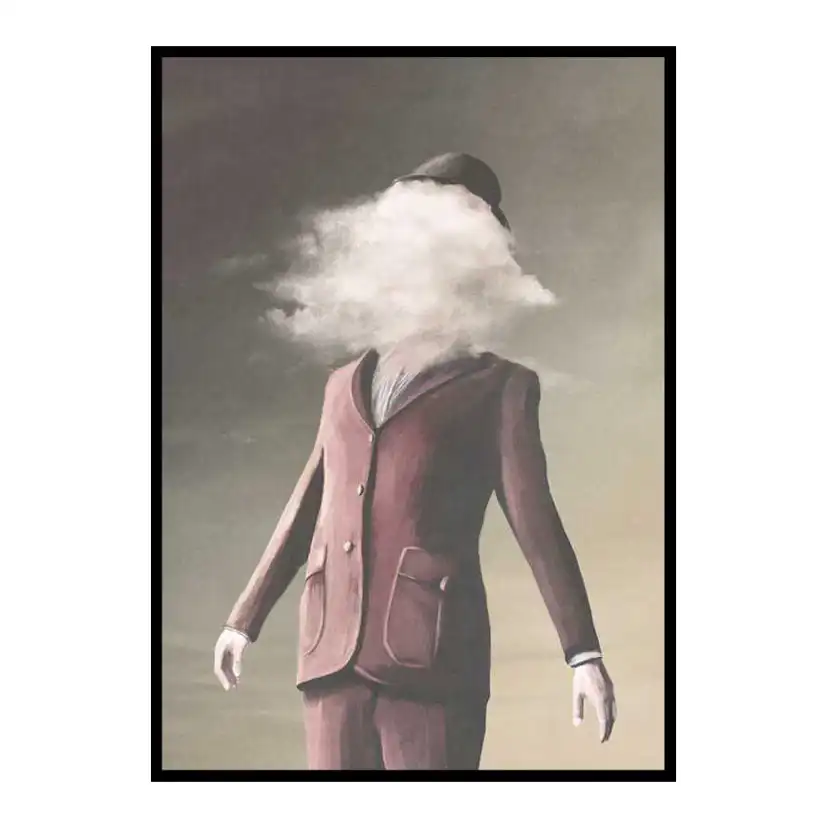 Poster Gallerix Head In Clouds