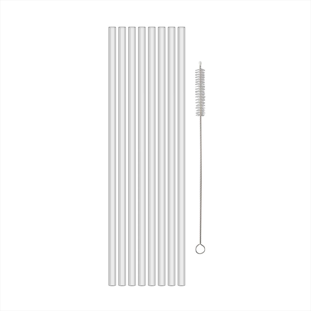 Sugrör Koziol Cheers Set Inkl Borste