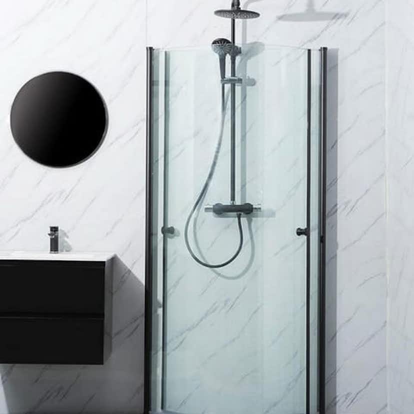 Duschhörn Bathlife Mitt svart