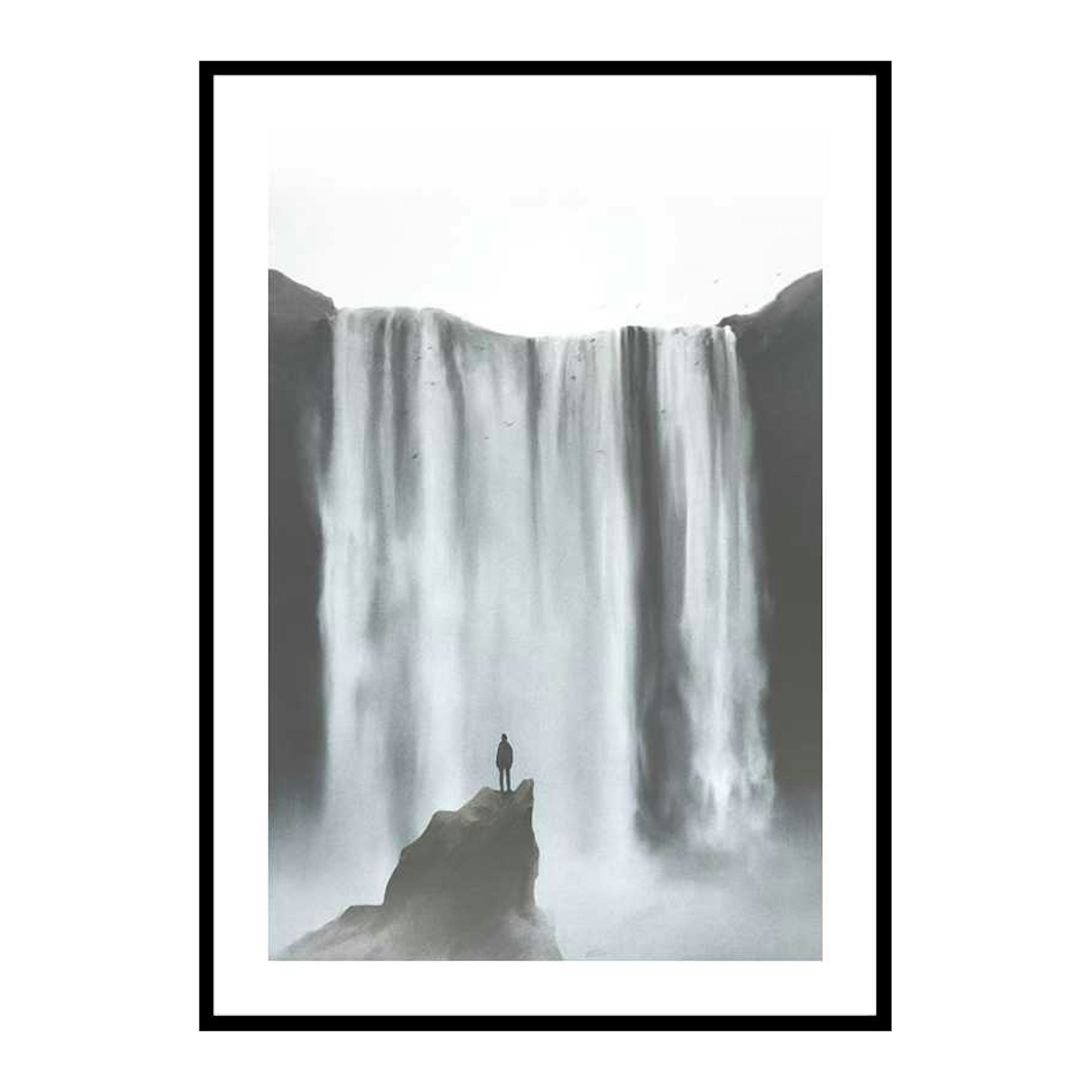 Poster Gallerix Waterfall View