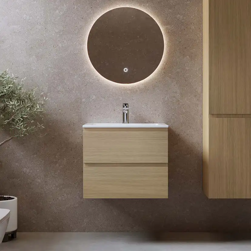 Tvättställsskåp Bathlife Eufori Ljus Ek