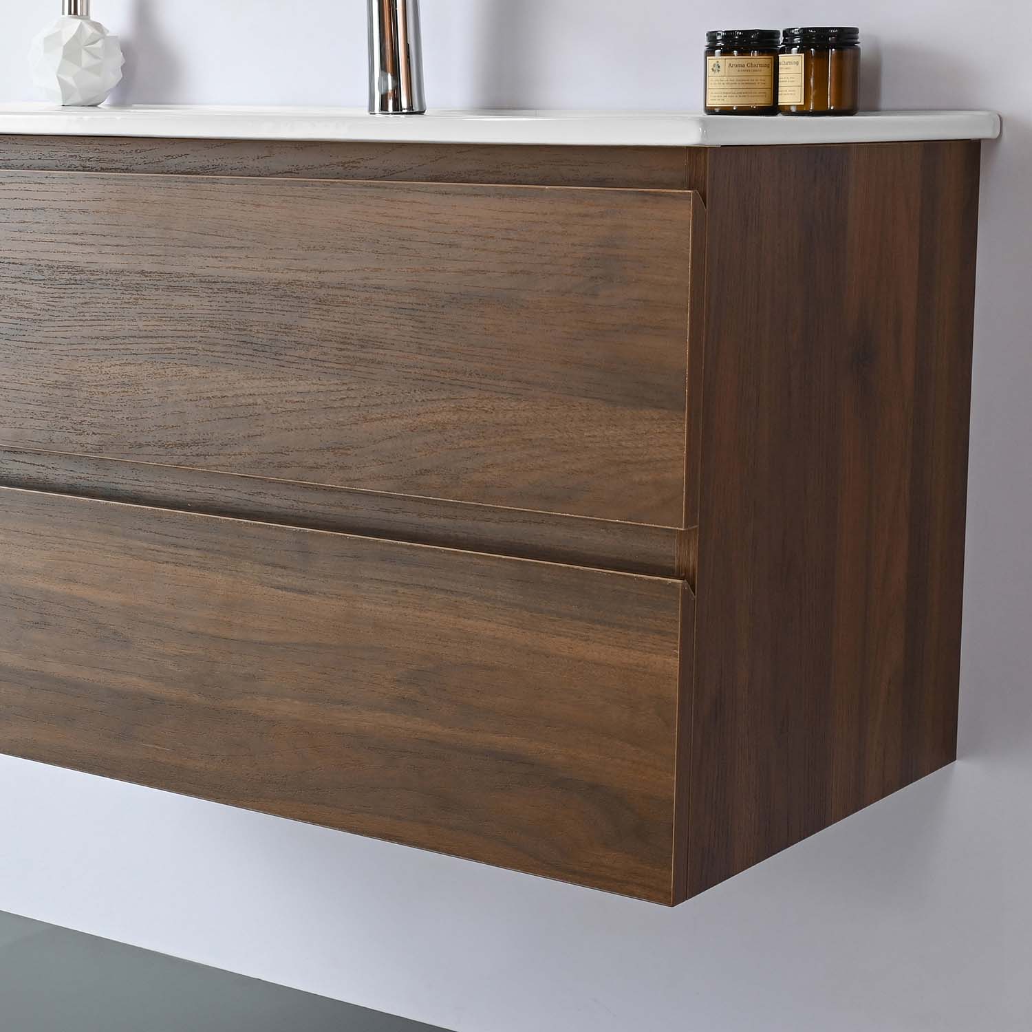 Tvättställsskåp Bathlife Eufori Valnöt