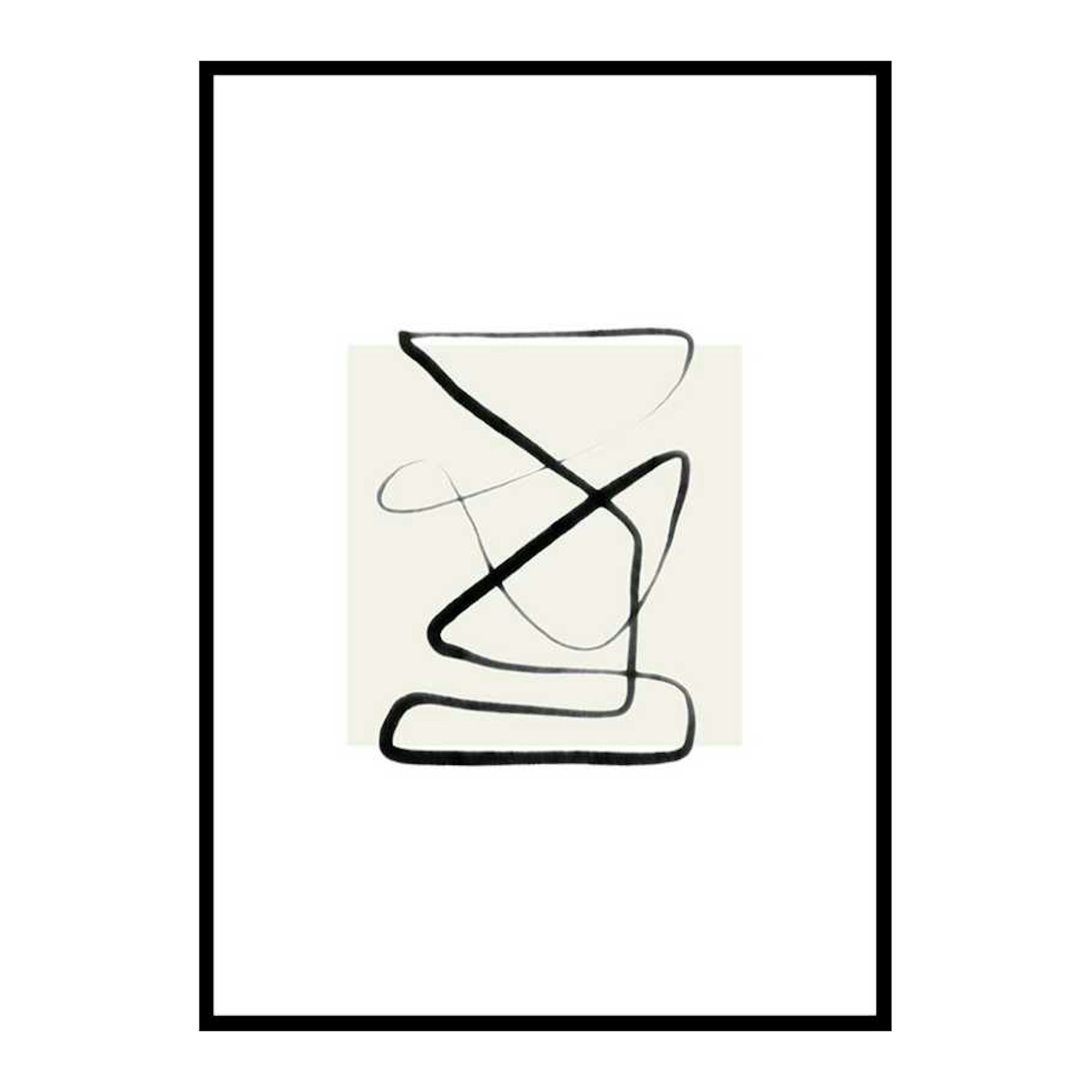 Poster Gallerix Abstract Brushed No4