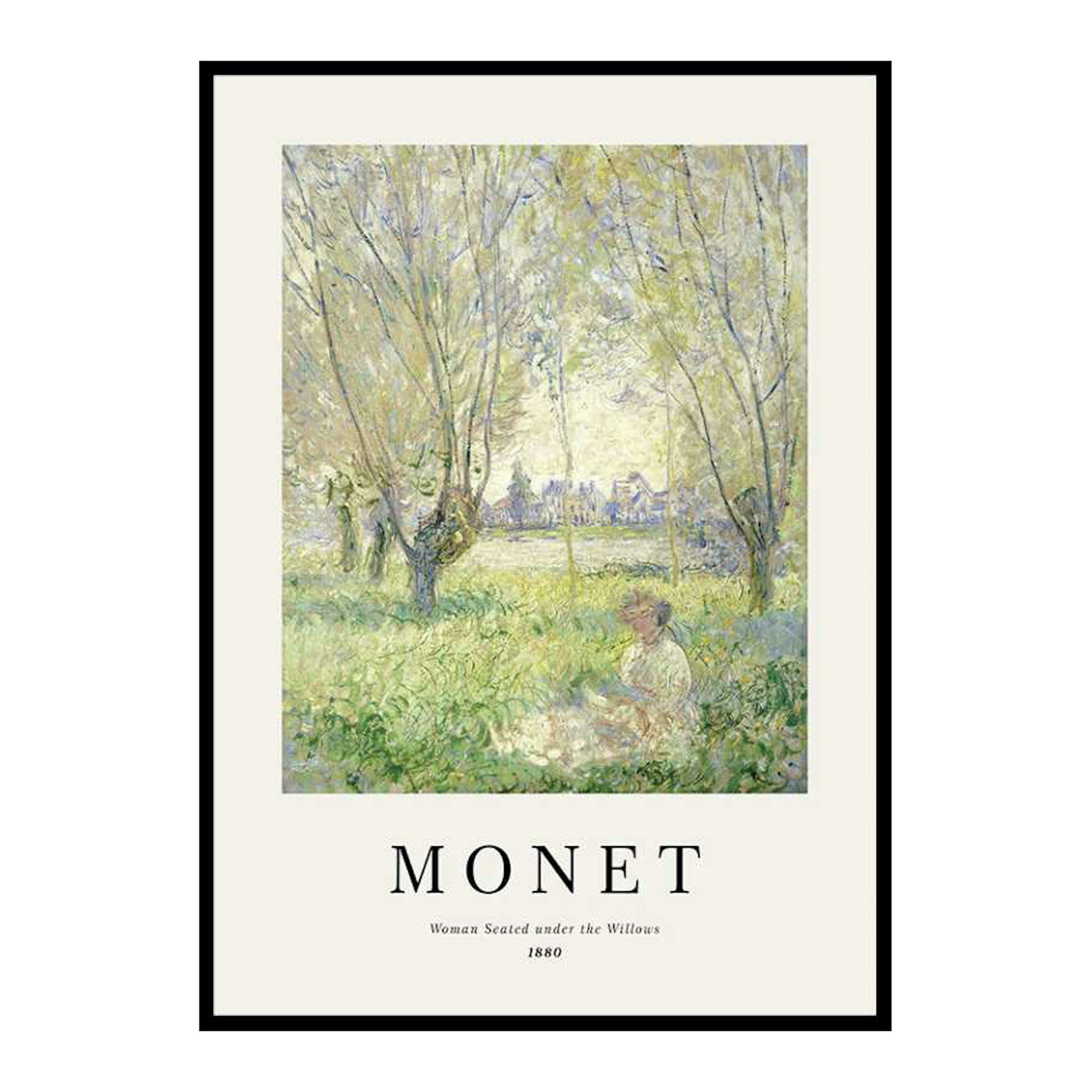 Poster Gallerix Monet Williows