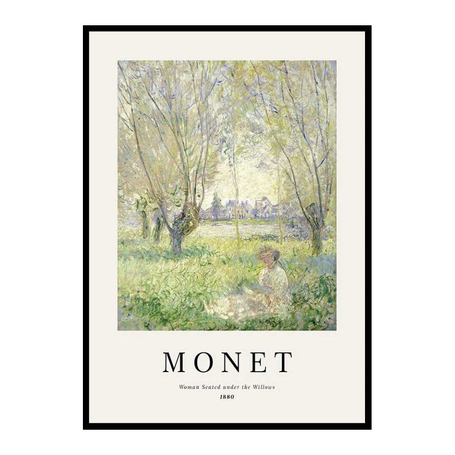Poster Gallerix Monet Williows