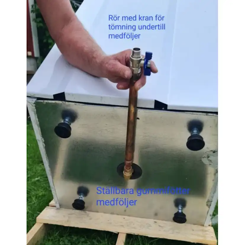 Värmepumpsberedare Indol EcoHeat 260FW4R2 Wifi-Ansluten 260L