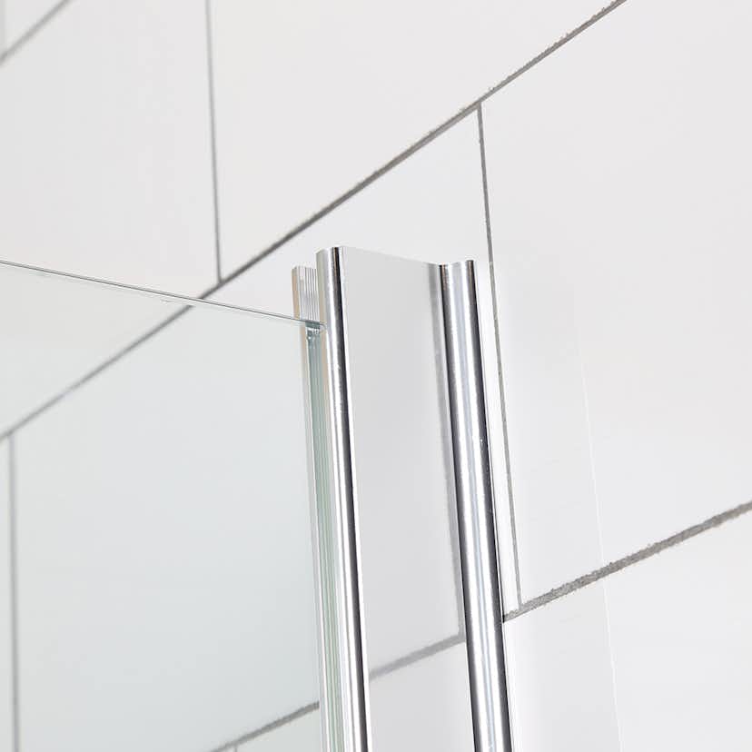 Duschdörr Bathlife Mångsidig Rak Vägg + Rak Dörr Mellan Vägg