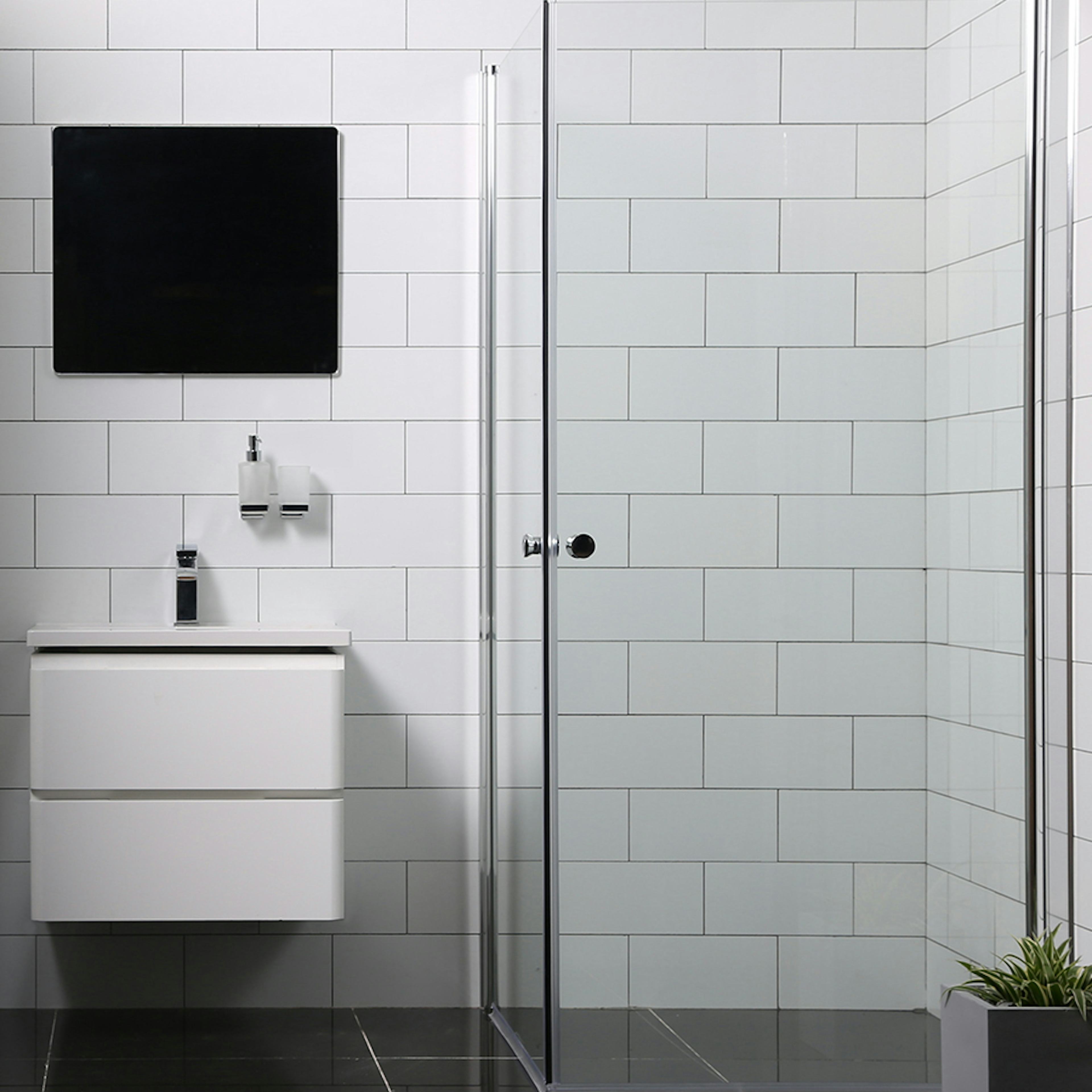 Duschhörn Bathlife Mångsidig Rak Dörr + Rak Dörr