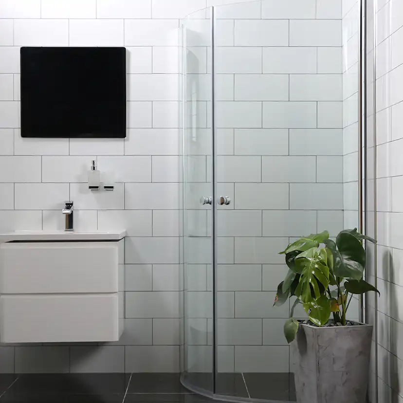 Duschhörn Bathlife Mångsidig Rund Dörr 45° + Rund Dörr 45°