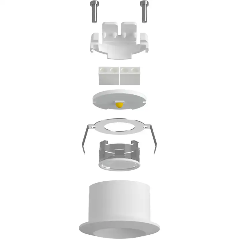 Downlight Gelia Mini LED 1,2W 350Ma 3000K U Drivdon Dim Norröra