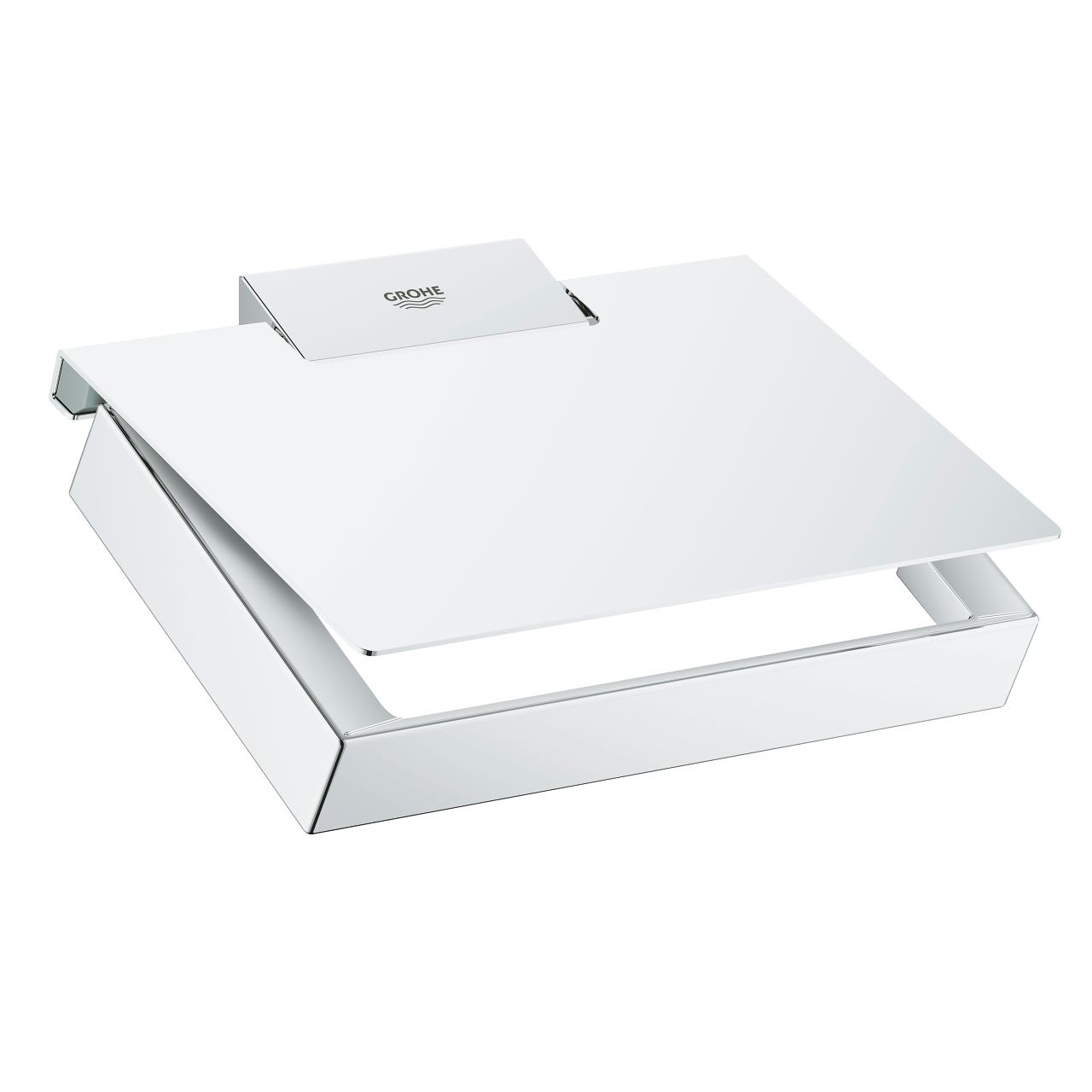 Toalettpappershållare Grohe Selection Cube 40781 med Lock