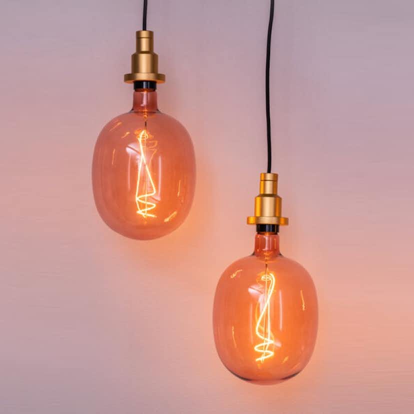 LED-Lampa Osram Deco Ballon Rosa E27 Vintage 1906 Dimbar