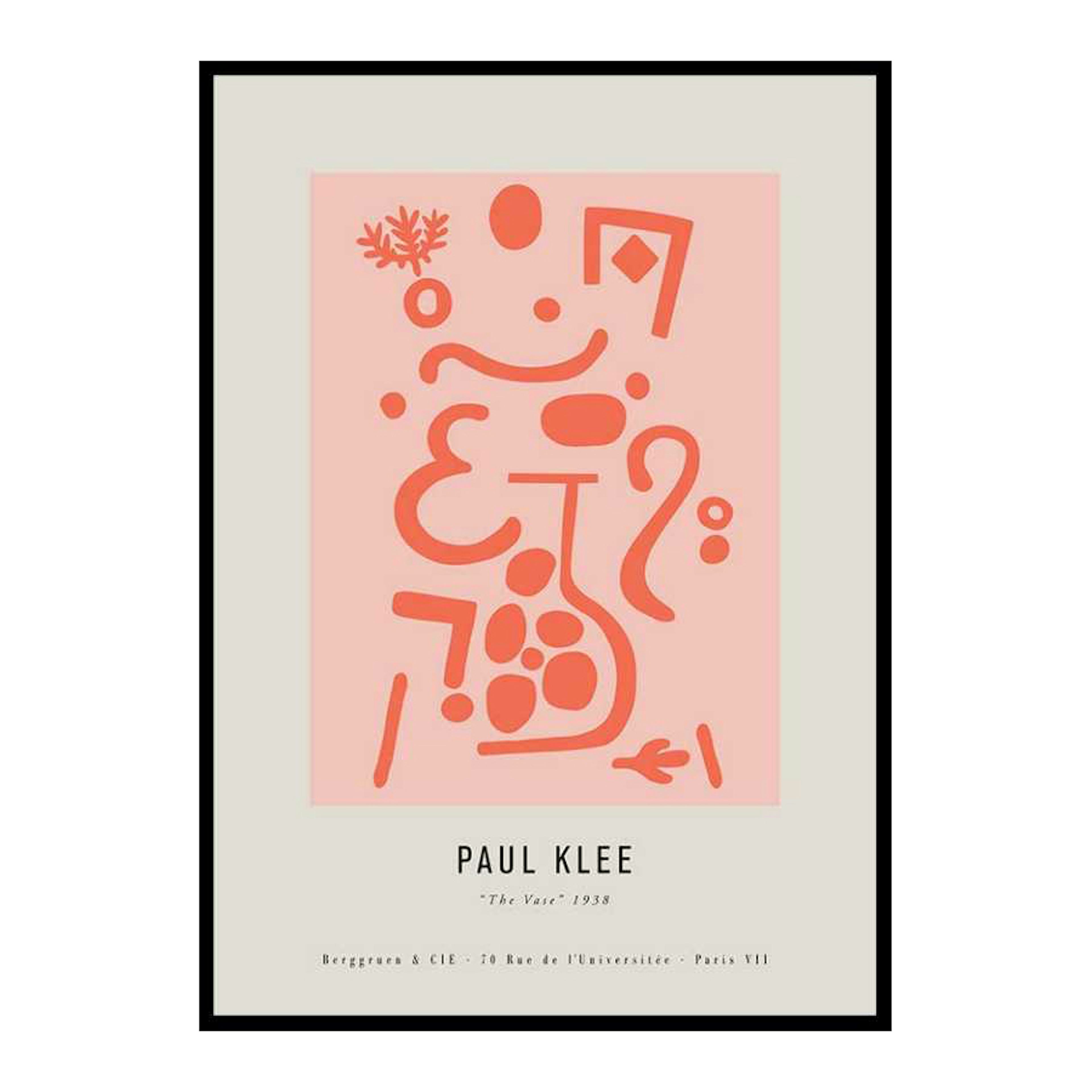 Poster Gallerix Paul Klee The Vase