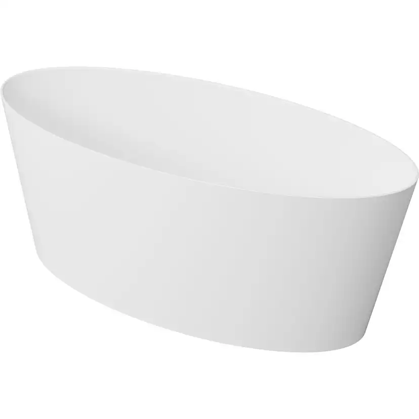 Badkar Bathlife Blund Gjutmarmor 1600 Vit