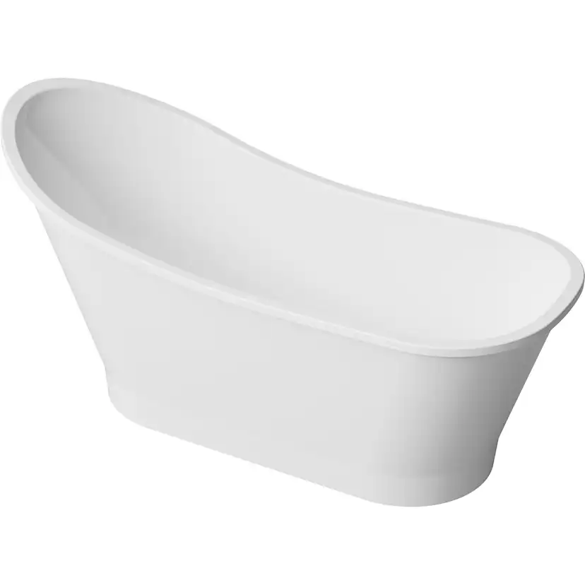 Badkar Bathlife Dvala Gjutmarmor 1600 Vit