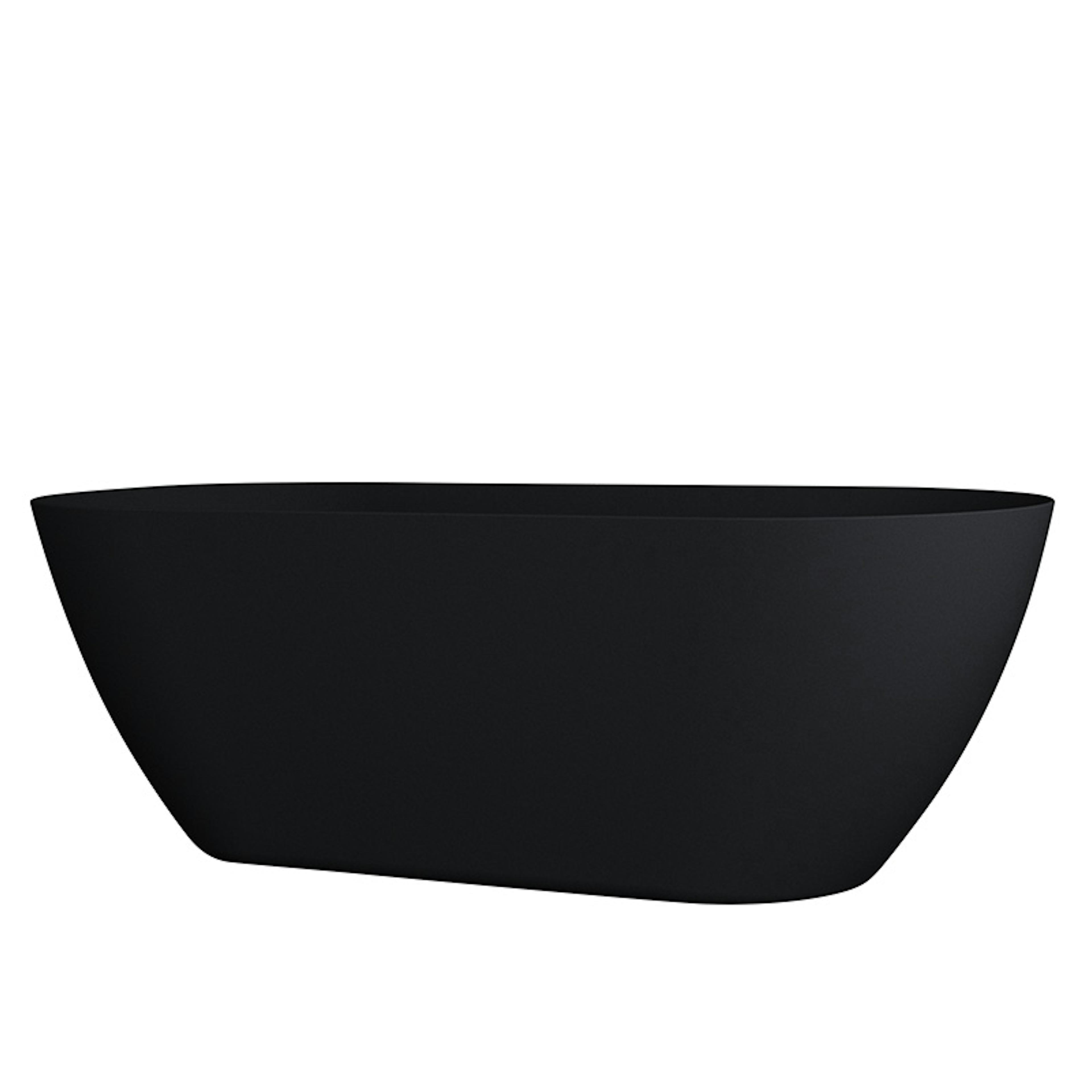 Badkar Bathlife Stillsam Mattsvart