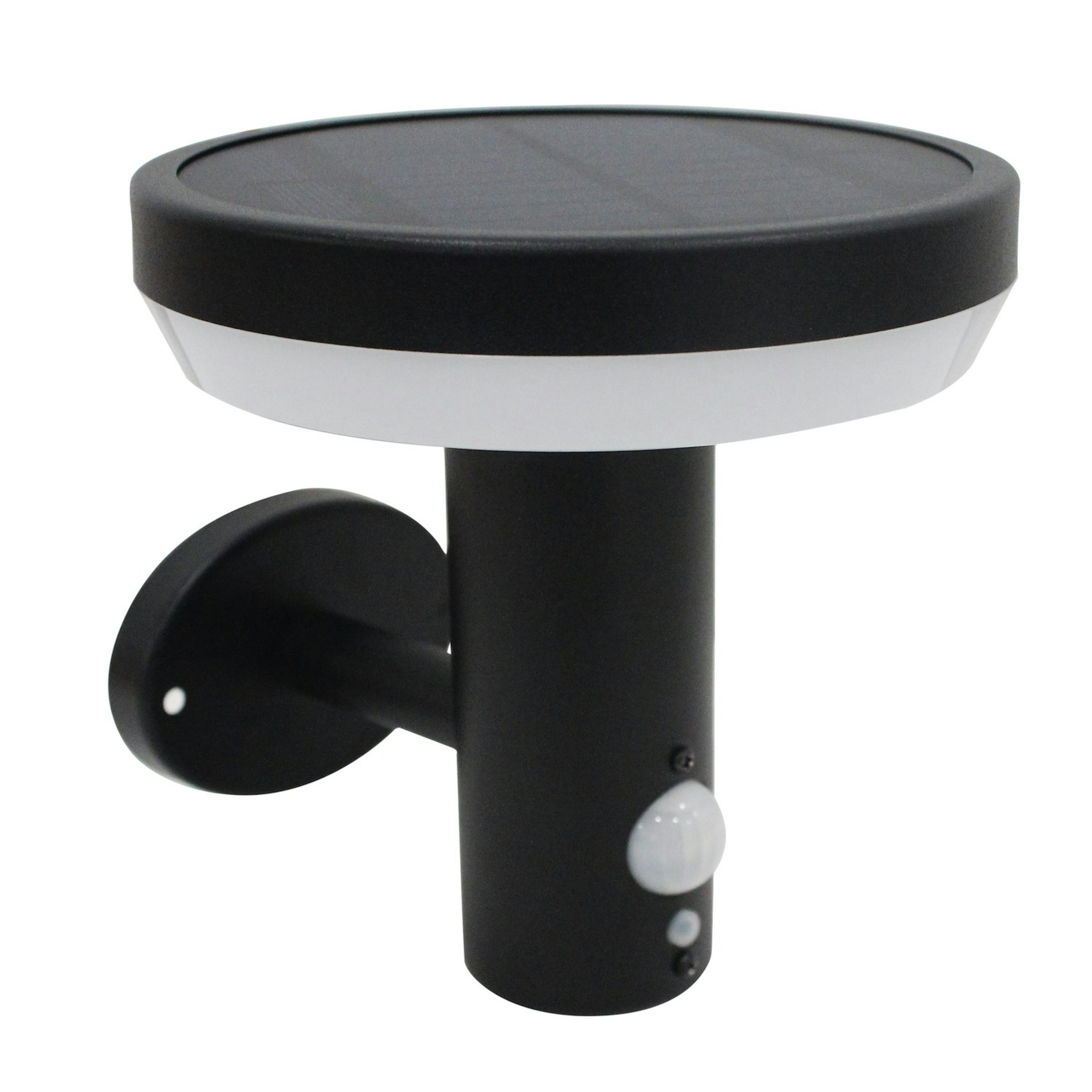 Solcellsarmatur Gelia Hojskär Vägg Sensor Svart 3,7V 2200 Mah