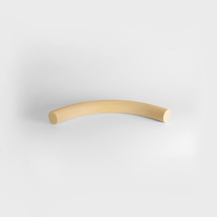 Hörnböj Herrljunga Ledstångsfabrik Stigande Obehandlad Björk