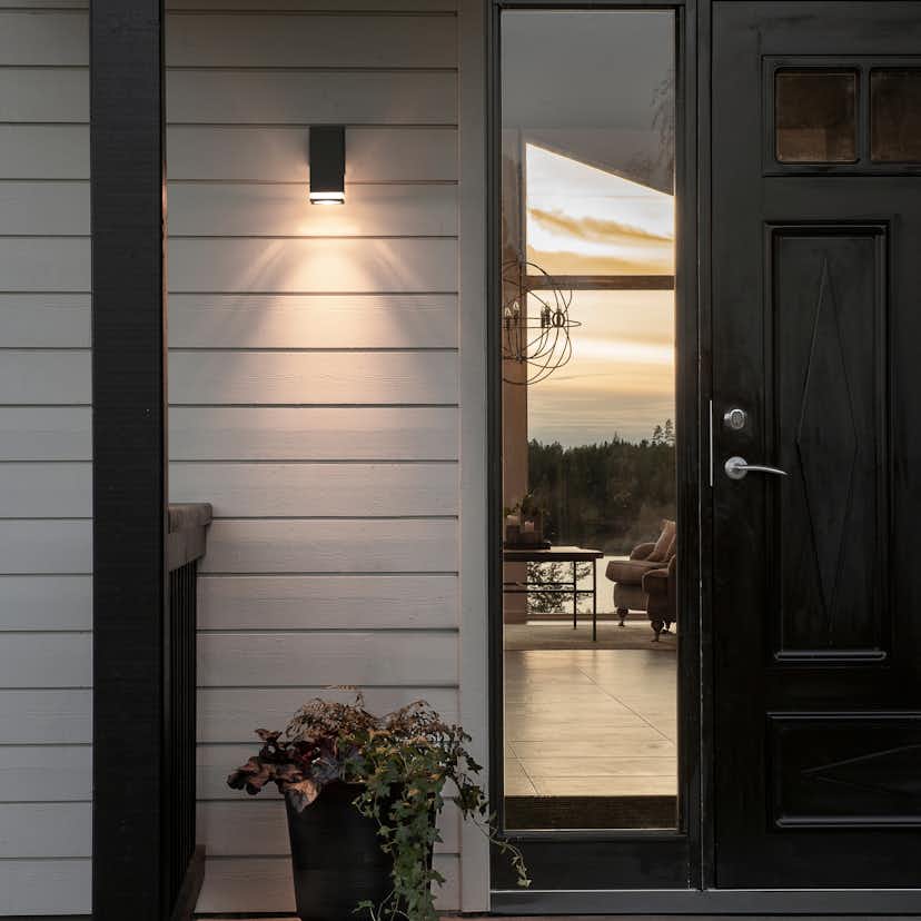 Vägglykta Gnosjö Konstsmide Pollux Ned 2xGU10