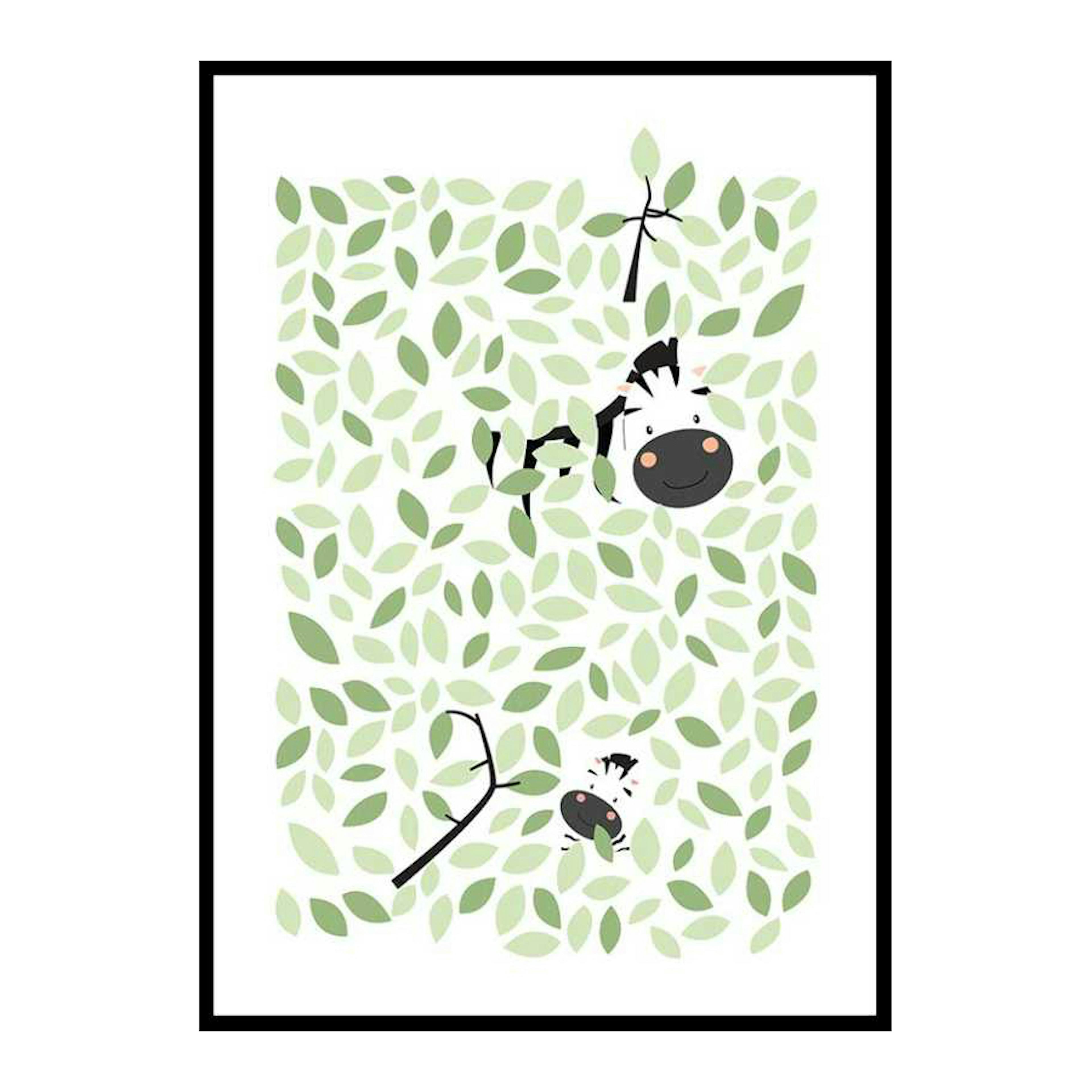 Poster Gallerix Hiding Zebra