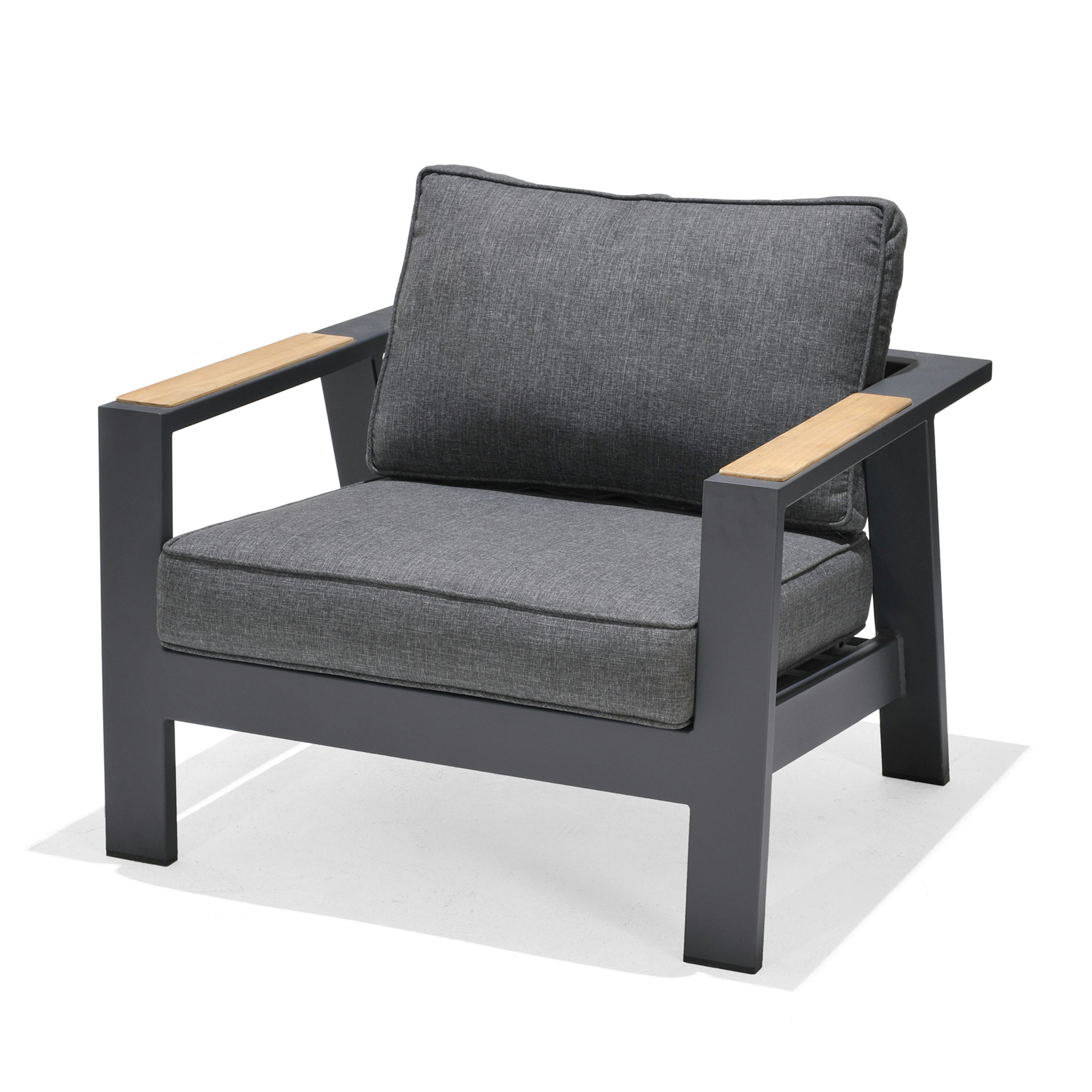 Fåtölj LifestyleGarden Palau 87 cm med Armstsöd Utomhus