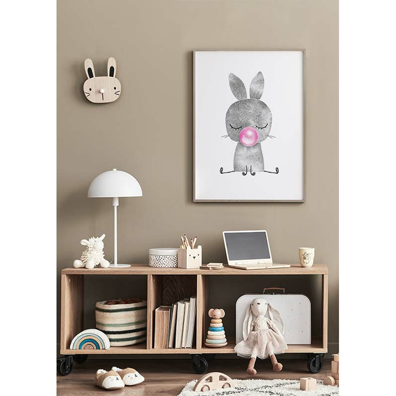 Poster Gallerix Bubblegum Rabbit