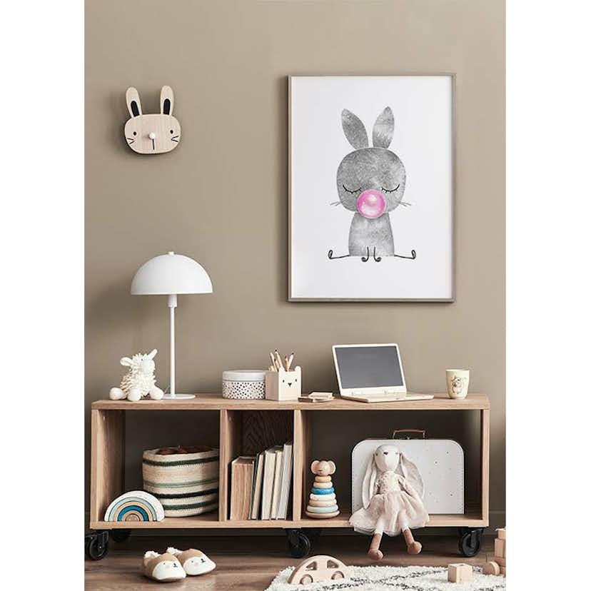 Poster Gallerix Bubblegum Rabbit