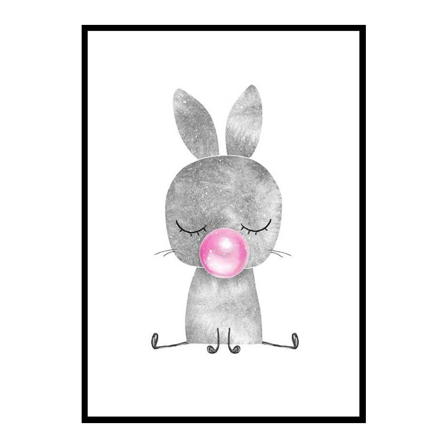 Poster Gallerix Bubblegum Rabbit
