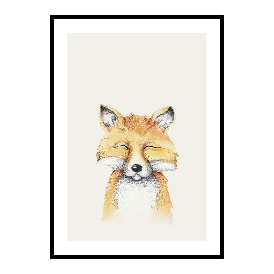 Poster Gallerix Peekaboo Fox
