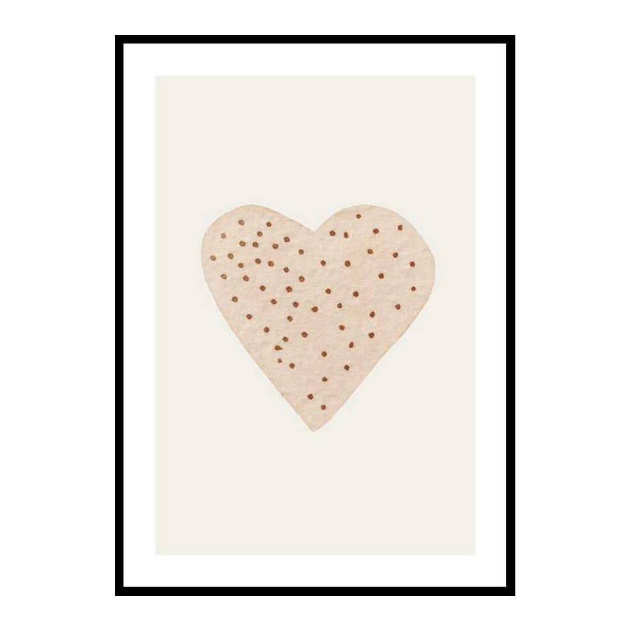 Poster Gallerix Dotted Heart