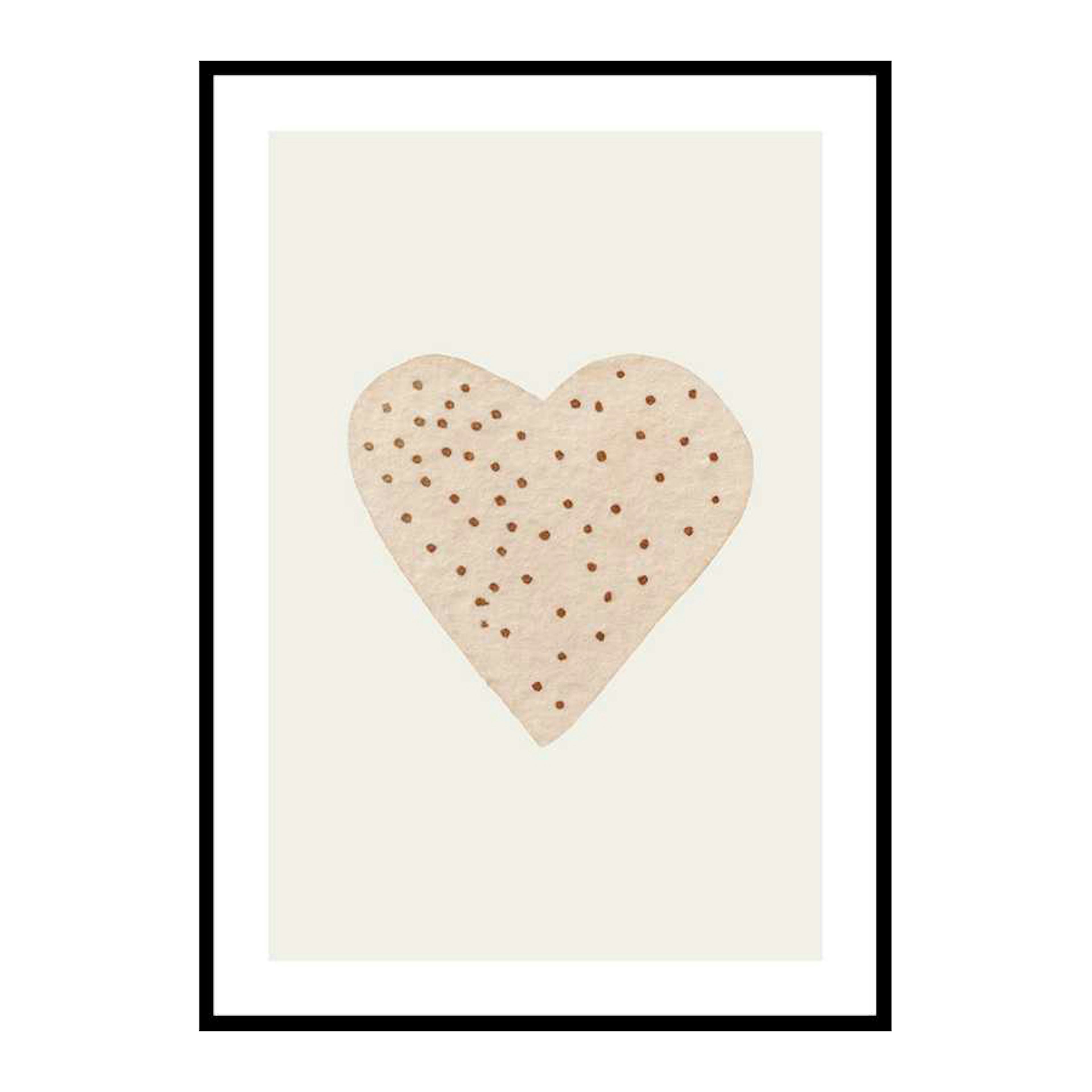 Poster Gallerix Dotted Heart